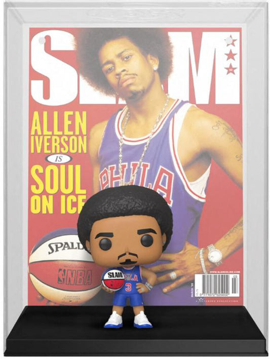 Funko Pop Nba Slam Magazine Covers - Allen Iverson (01) Soul On Ice Figure Vinyl