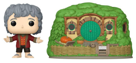 Funko Pop! Movies Lord Of The Rings - (39) Bilbo Baggins W/Bag-End Figure 16Cm