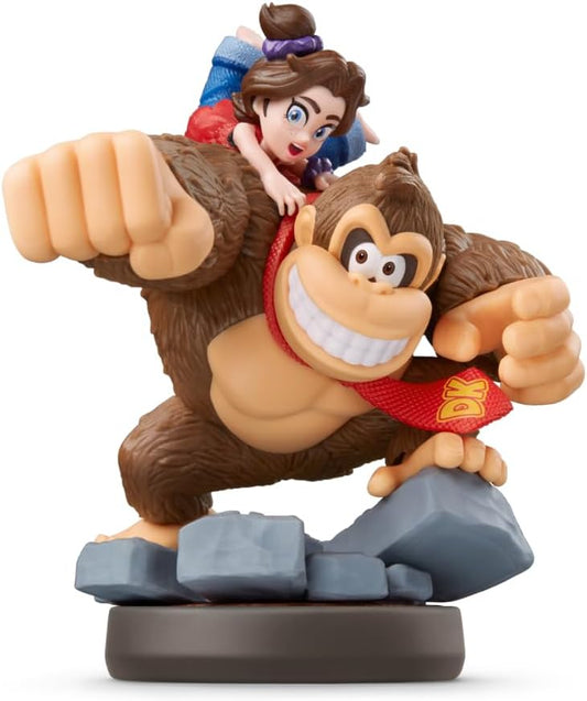 Amiibo - Donkey Kong Bananza Donkey Kong And Pauline Figure Nintendo Switch 2