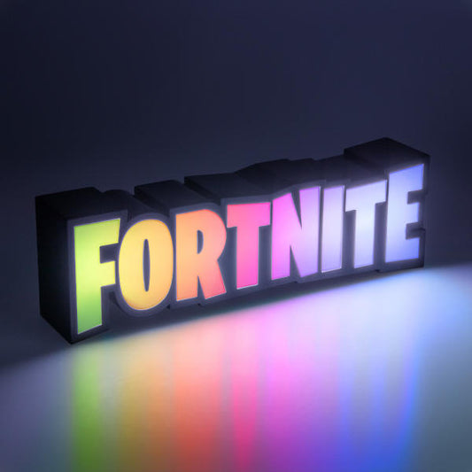 Paladone Lampada Fortnite Logo Light Lampada Luce Led Notturna + Telecomando