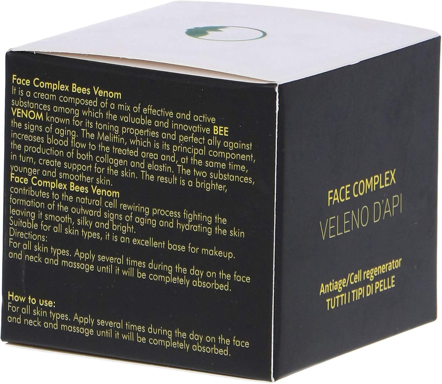 Crema Viso Rigenerante Antirughe Cell Regenerator Al Veleno D'Api Anallergico