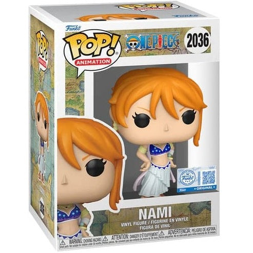 Funko Pop ! Animation One Piece - (2036) Nami Figure Vinile 9Cm (Preordine)