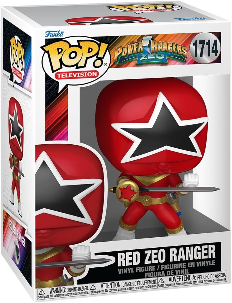 Funko Pop ! Movies - Power Ranger Red Dino Thunder (1714) Vinyl (Preordine)