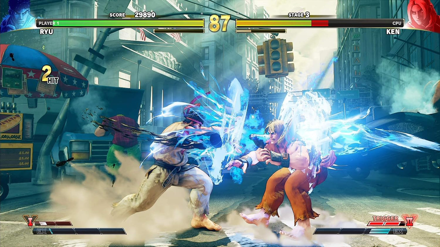 Street Fighter V Ps4 Videogioco Playstation 4 Gioco Pal Ita Copertina Italiana