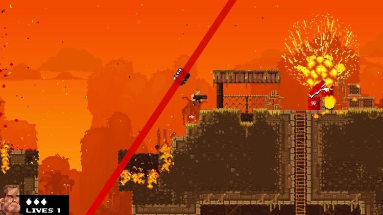 Broforce + Broforce Forever Gioco EU Playstation 5 Versione Multilingue 2023 FRA