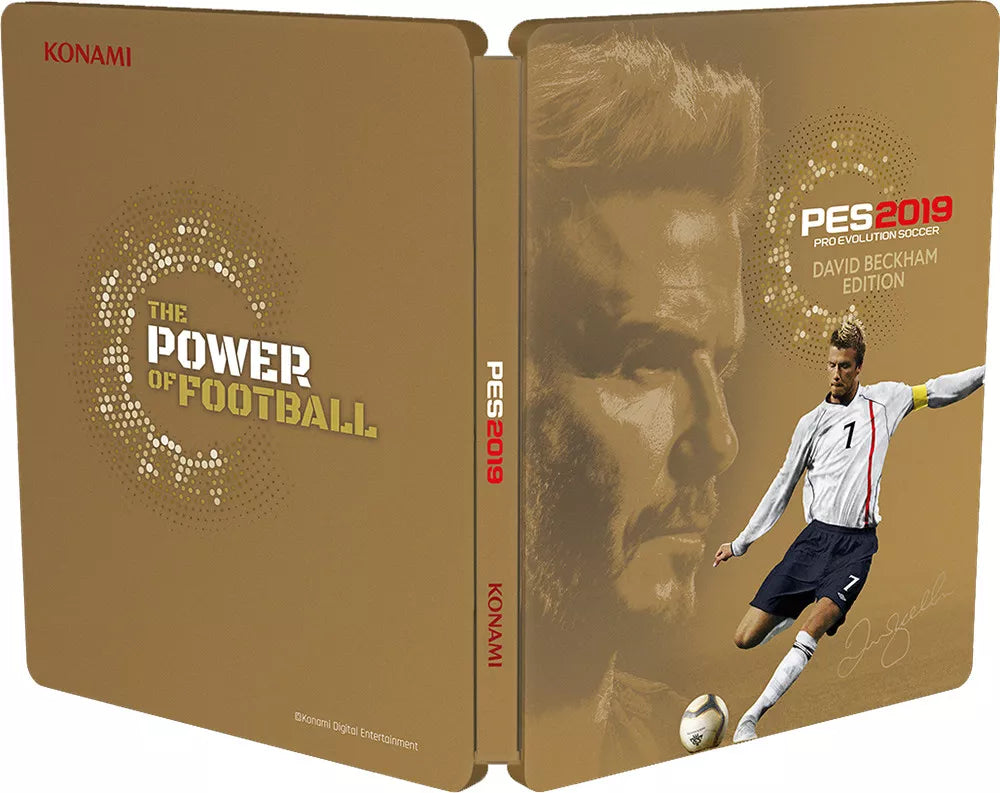 Pes 2019 Beckham Steelbook Edition Ps4 Pro Evolution Soccer 19 Italiano Nuovo