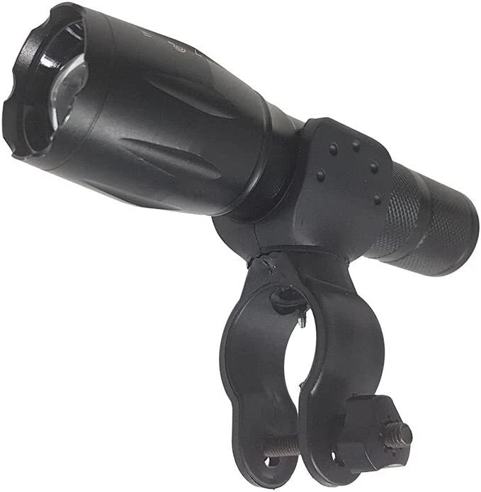Torcia Tattica Militare Led T6 100000 Lumen Bici Zoom Luce Ricaricabile Lanterna