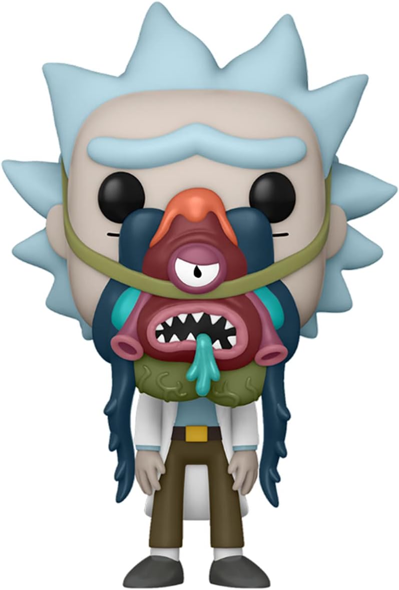 Funko Pop ! Rick & Morty - (956) Rick W/Glorzo Figure Vinyl 9cm Rare Funko