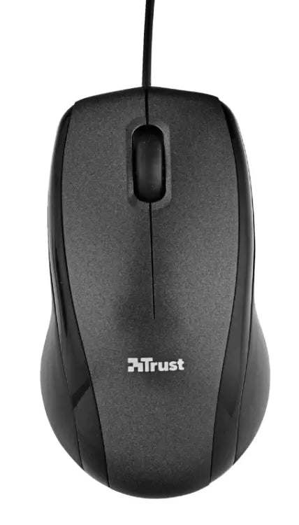 Mouse Trust Usb Carve Pc Laptop 3 Pulsanti Con Filo Desktop Usb + Sensore Ottico