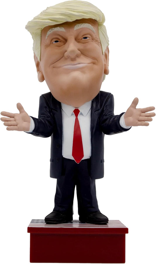 Mimiconz Leader World Statuetta Dipinta A Mano Presidente Americano Donald Trump