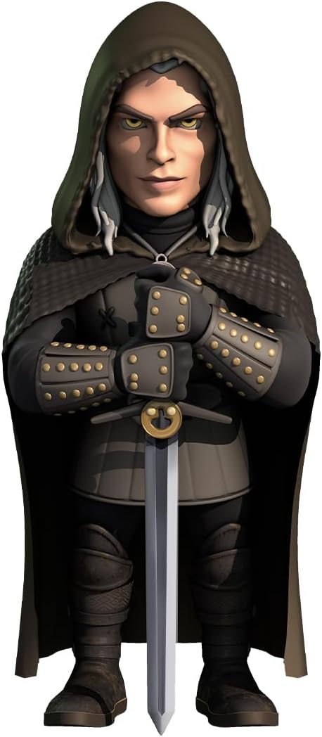 Minix: Netflix The Witcher (124) Geralt Of Rivia S3 Figure 12Cm Statuetta PVC