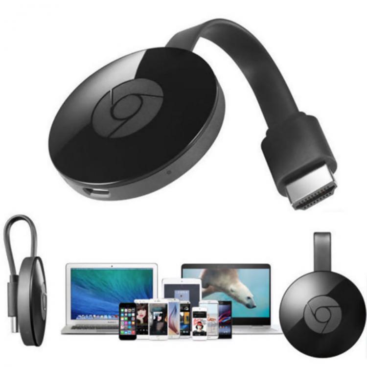 CHROMECAST WIRELESS MIRASCREEN HDMI DISPLAY DONGLE MEDIA VIDEO STREAMER GOOGLE