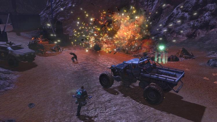 Red Faction Guerrilla Re-Mars-Tered Ps4 Gioco Ita Copertina Eu Multilingua 2021