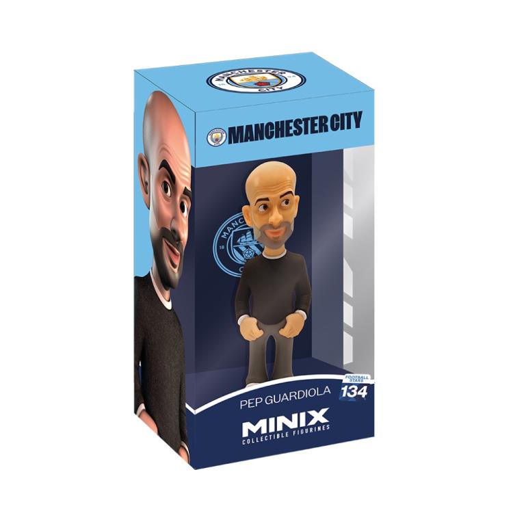 Minix Manchester City - Pep Guardiola (Football Star 134) - Statuetta Pvc 12Cm