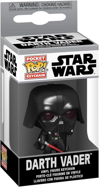 Funko Pop ! Keychain Pocket Star Wars Exclusive (Darth Vader) Portachiavi Vinyl