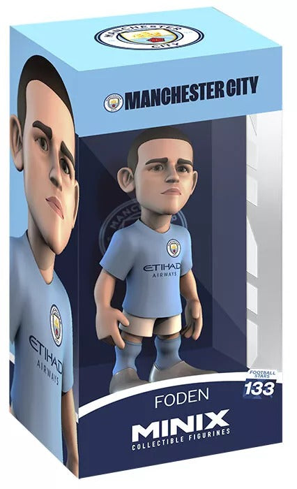 Minix Manchester City - Phil Foden (Football Star 133) - Statuetta Pvc 12Cm