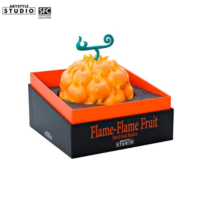 ABYSTYLE ONE PIECE - FLAME-FLAME FRUIT SFC REPLICA RESINA 13CM FRUTTO Mera Mera