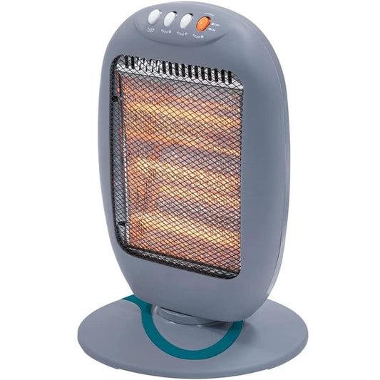 Kooper Stufa Alogena 3 Elementi Oscillante Elettrica 1200W Spegnim. Automatico