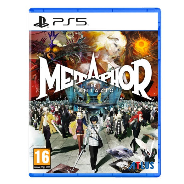 Metaphor - Refantazio Ps5 Videogioco Playstation 5 Italiano Gioco Atlus Nuovo
