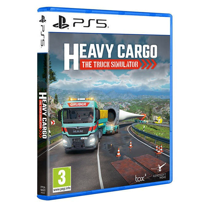 Heavy Cargo - The Truck Simulator Ps5 Gioco Playstation 5 Eu Italiano Trasporti