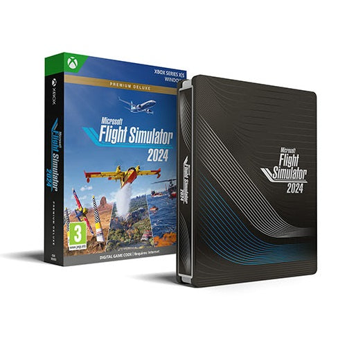 Microsoft Flight Simulator Premium Deluxe Edition Steelbook It Digital X-Box X/S