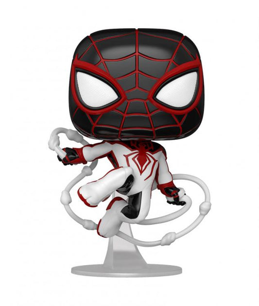 Funko Pop ! Marvel Spiderman Miles Morales - (768) Spider-Man Track Suit Figure