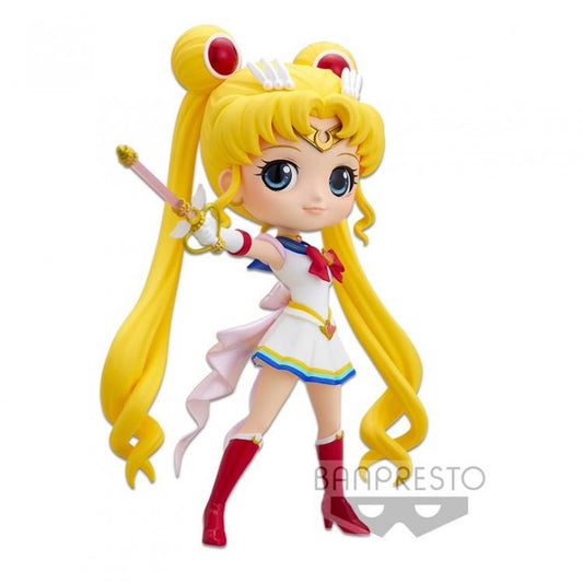 BANPRESTO Q POSKET SUPER SAILOR MOON KALEIDOSCOPE PRETTY GUARDIAN ETERNAL 15CM