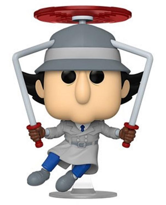 Funko Pop ! Animation - (893) Inspector Gadget (Flying) Figure Ispettore Vinyil