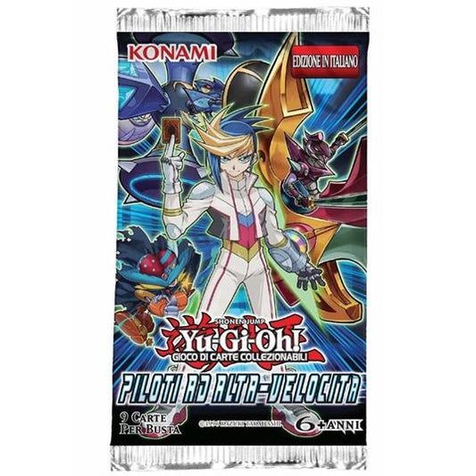 Yu-Gi-Oh! Piloti Alta Velocità 1 Bustina Ita Trading Card Game Carte Tcg