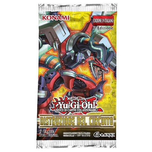 Yu-Gi-Oh! Distruzione Del Circuito 1 Bustina Ita Trading Card Game Carte Tcg