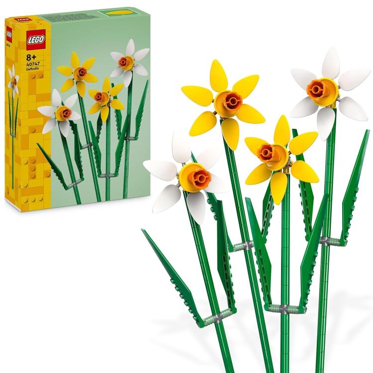 Lego - Creator Narcisi 40747 Mazzo Fascio Fiori Finti Girasoli Costruzione 216Pz