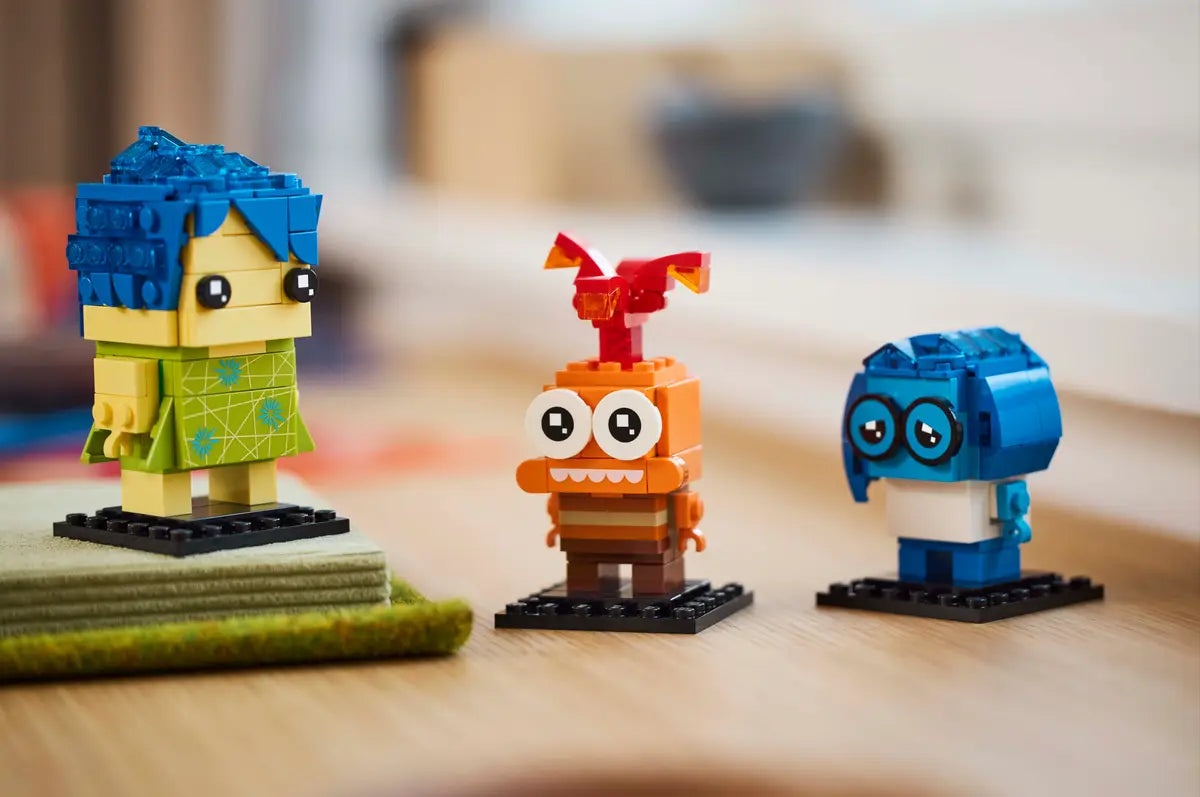 Lego - Brickheadz 40749 Disney - Inside Out 2 (Gioia, Tristezza e Ansia) Figure