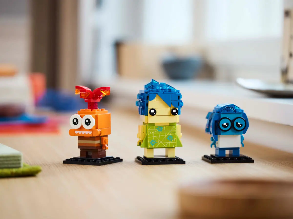 Lego - Brickheadz 40749 Disney - Inside Out 2 (Gioia, Tristezza e Ansia) Figure