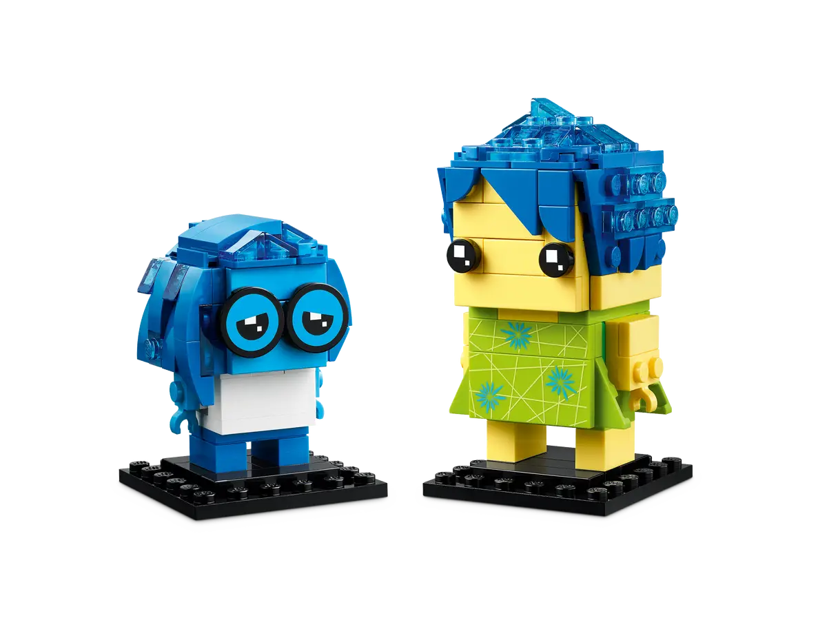 Lego - Brickheadz 40749 Disney - Inside Out 2 (Gioia, Tristezza e Ansia) Figure
