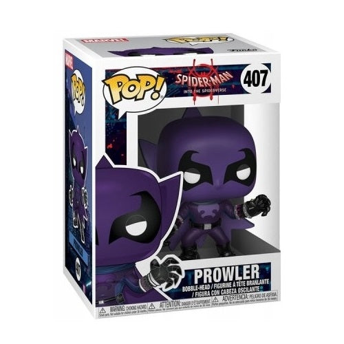 Funko Pop ! Marvel Spider-Man Into The Spider-Verse (407) Prowler Vinyl Figure