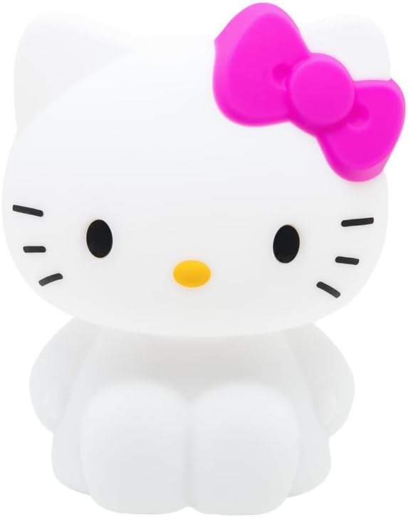 Paladone Lampada Hello Kitty Squishy 3D Lights Led Da Tavolo Ricaricabile 18Cm