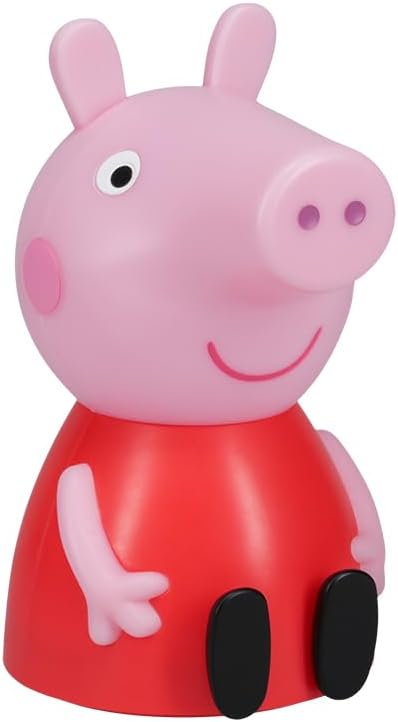 Paladone - Lampada Led Da Tavolo (Peppa Pig Light) Con Suoni Luce Notturna 18Cm