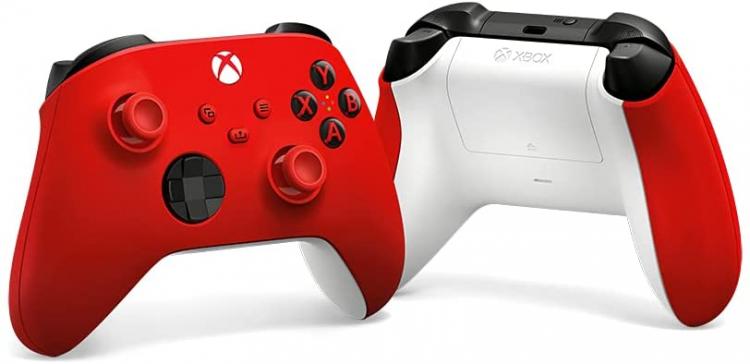 CONTROLLER MICROSOFT XBOX SERIE X/S WIRELESS PULSE RED ONE JOYPAD ROSSO PC NUOVO
