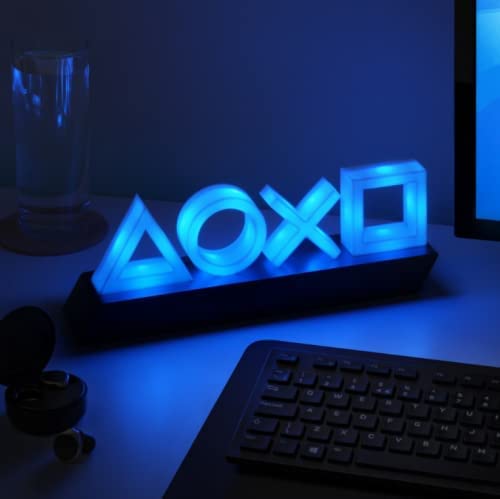 Lampada Ufficiale Sony Playstation Icons Light Led Ps5 Multicolor Paladone Pc