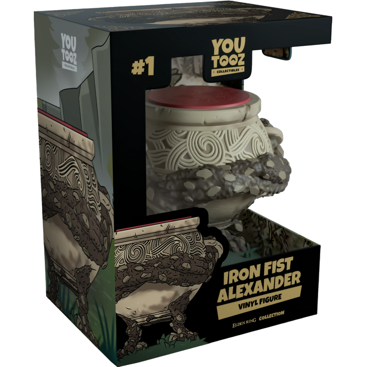 You Tooz Elden Ring - Iron Fist Alexander Vinyl Figure 9 cm - Statuetta PVC