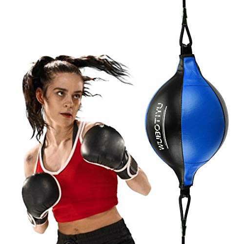Hb Palla Tesa Sacco Boxe Elastico Colpitore Taekwondo Speed Ball Pugilato Rosso