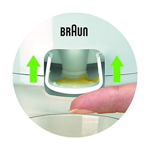 BRAUN - SPREMIAGRUMI CJ3050 60W BIANCO PULIZIA FACILE BECCUCCIO ANTIGOCCIA 0.35L