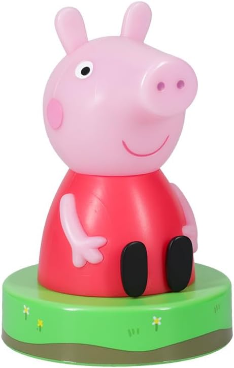 Paladone - Icons Light: Peppa Pig (001) Lampada Led Da Tavolo Luce Notturna Aaa