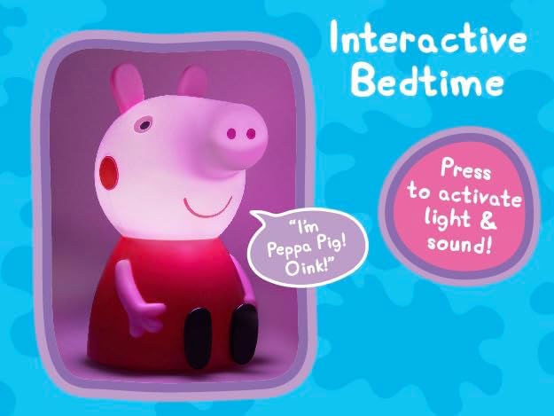 Paladone Lampada Con Suoni Peppa Pig - Light Con Personaggio Cartoni Animati