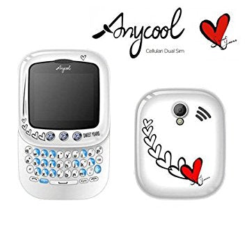 Telefono Cellulare Dual Sim Fotocamera Bluetooth Anycool Chery Tastiera Qwerty