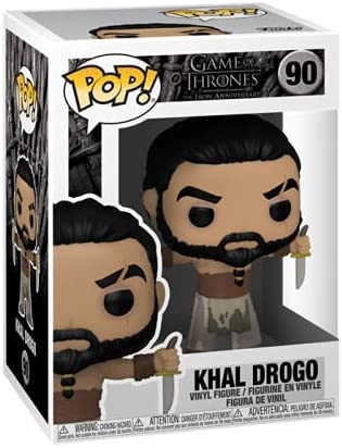 Funko Pop ! Game Of Thrones - (90) Khal Drogo Il Trono Di Spade Figure 9cm
