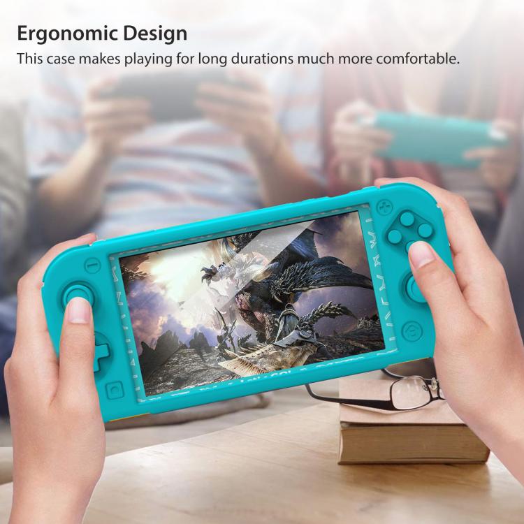 COVER CUSTODIA IN SILICONE PER NINTENDO SWITCH LITE PROTEZIONE GOMMA ANTISCIVOLO