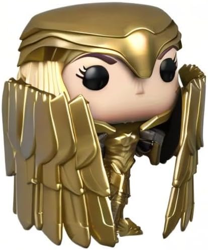 Funko Pop ! Dc Heroes Ww1984 (329) Wonder Woman Gold Metallic - Vinyl Figure 9Cm