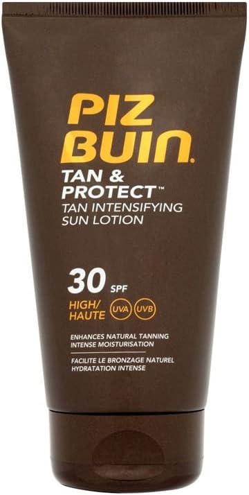 Piz Buin (Tan & Protect) Latte Solare Con Protezione Alta 30Spf Crema 150Ml
