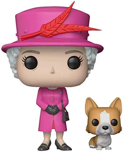 Funko Pop ! Royals -(01) Queen Elizabeth Ii Figure Regina Elisabetta Inghilterra